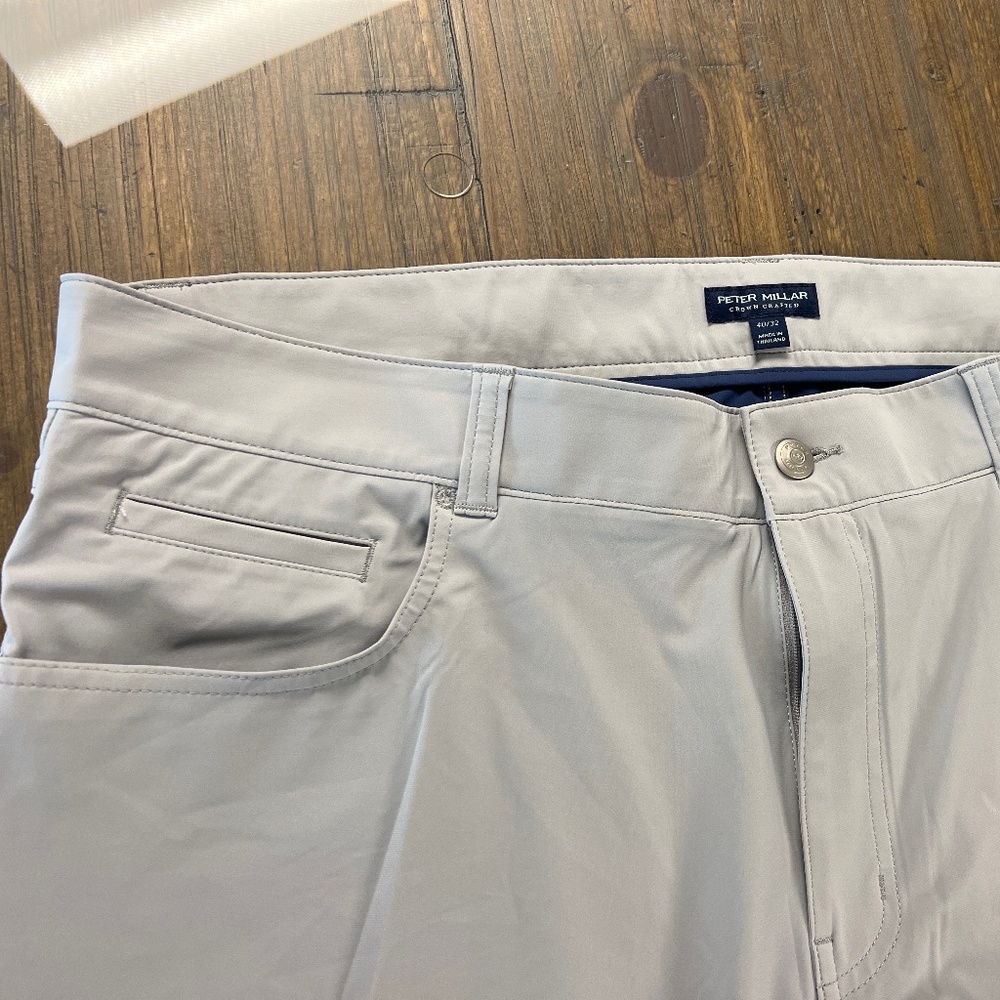 Peter Millar BRItish gray men’s pants